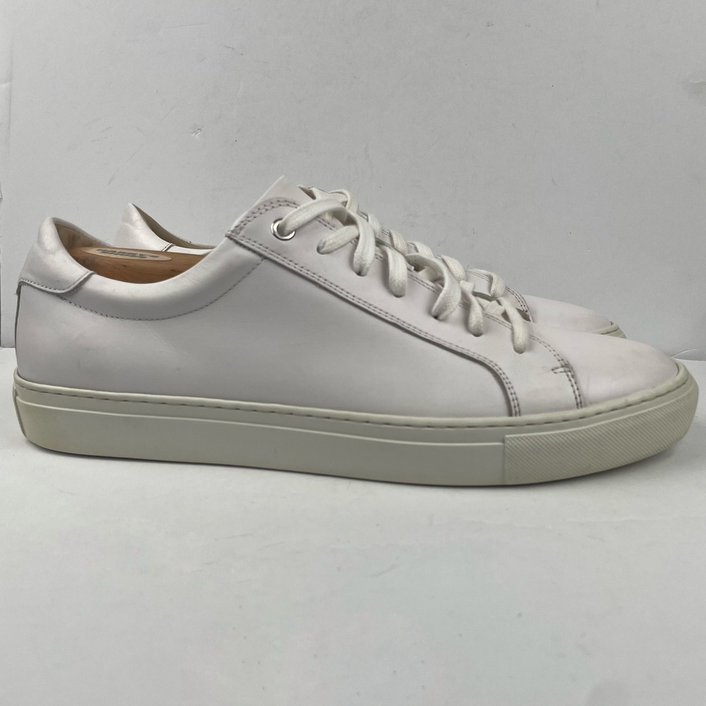 SuitSupply Sneakers Shoes White Ketaher Casual Dress Lace Up - Mens Size 11